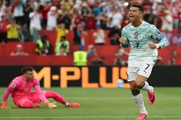 Video bóng đá Bồ Đào Nha - Croatia: Ronaldo  " nổ súng " , kinh điển 19 phút bù giờ (World Cup)