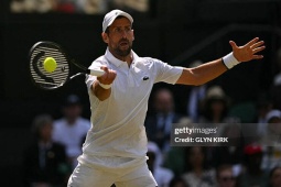 Video tennis Rinderknech - Djokovic: 2 set bản lĩnh (Wimbledon)