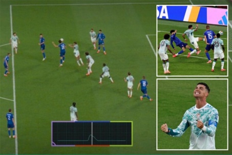 Công nghệ trong quả bóng World Cup từng khiến Ronaldo ôm hận, giờ lại cứu Bồ Đào Nha