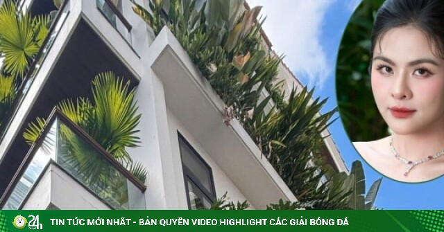 Biệt thự 1.000 m2 'phủ cây xanh mọi ngóc ngách' của Vân Trang