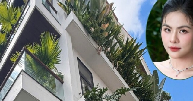 Biệt thự 1.000 m2 "phủ cây xanh mọi ngóc ngách" của Vân Trang