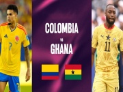 Trực tiếp bóng đá Colombia - Ghana: Đại diện Nam Mỹ lấn lướt (World Cup)