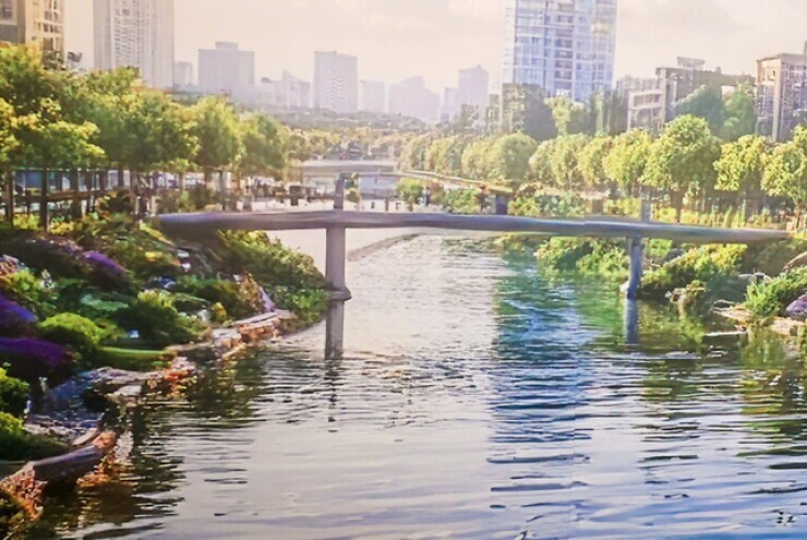 Sông Tô Lịch thay đổi ra sao trong quy hoạch Hà Nội tầm nhìn 100 năm?