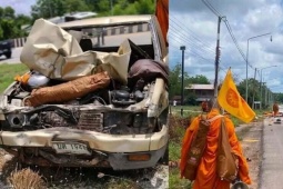 Thái Lan: Nữ y tá phá vỡ rào cản cấm kỵ tôn giáo để cứu mạng các nhà sư trong vụ tai nạn thảm khốc