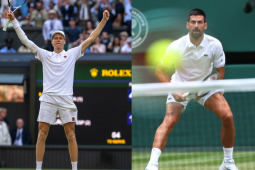 Tennis đỉnh cao Wimbledon: Djokovic thể hiện uy quyền, Sinner đại chiến “ngựa ô” Nhật Bản