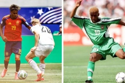Tin nóng bóng đá World Cup 4/7: Thần đồng Yamal sánh ngang với Okocha