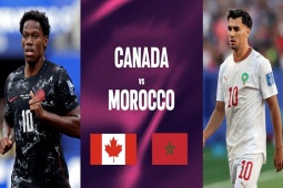 Trực tiếp bóng đá Canada - Marocco: Chờ màn đấu sức nghẹt thở (World Cup)