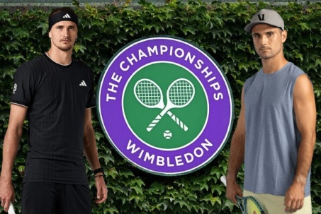 Trực tiếp tennis Giron - Zverev: Set 1 thuộc về Zverev (Wimbledon)