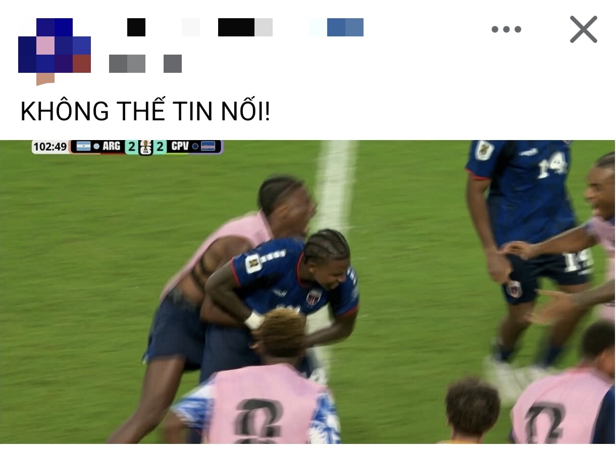 Một trận đấu không thể tin nổi.