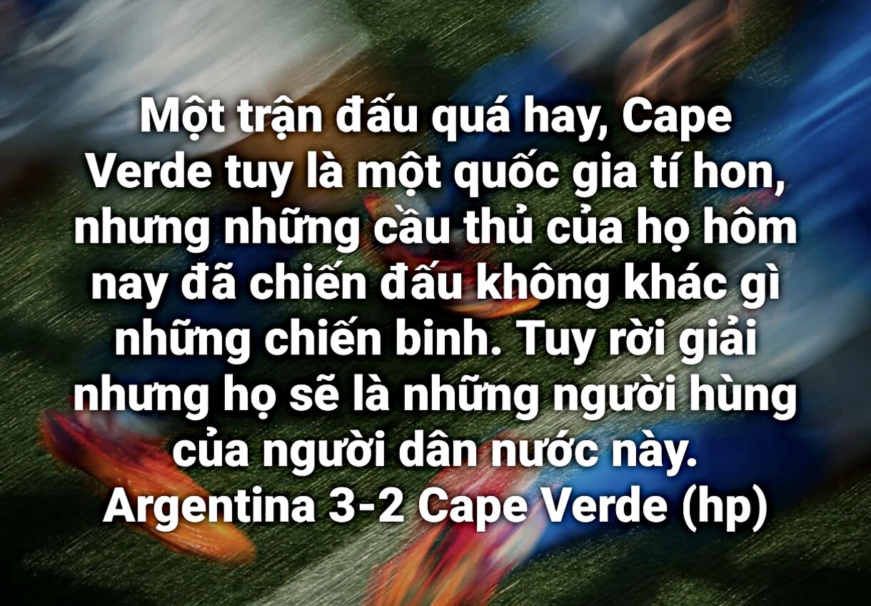 Dân mạng nói gì về Messi và Vozinha sau trận "không thể tin nổi" giữa Argentina và Cape Verde? - 9