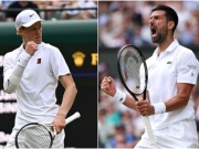 Sinner tiến hóa mạnh mẽ, Djokovic bật chế độ "quái kiệt sinh tồn" ở Wimbledon