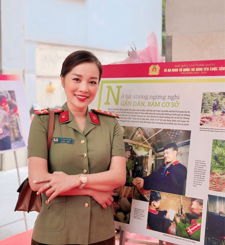 Đại uý công an, diễn viên Minh Hương: Tuổi 40 đi qua nhiều giông bão… - 1
