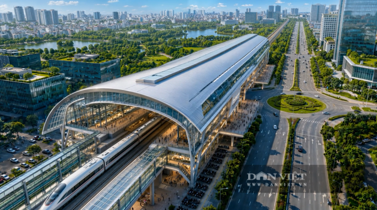 Song song với mạng lưới metro, Hà Nội tiếp tục hoàn thiện hệ thống 8 tuyến vành đai, các tuyến cao tốc hướng tâm và hạ tầng logistics đường thủy.
