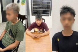 Nhóm thiếu niên dùng hung khí truy đuổi người đi đường ở Hà Nội