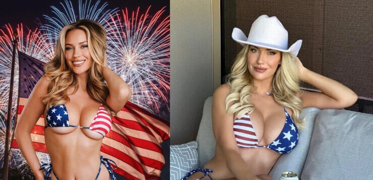 Bức ảnh khiến Paige Spiranac bị nghi ngờ là sản phẩm của trí tuệ nhân tạo (AI)