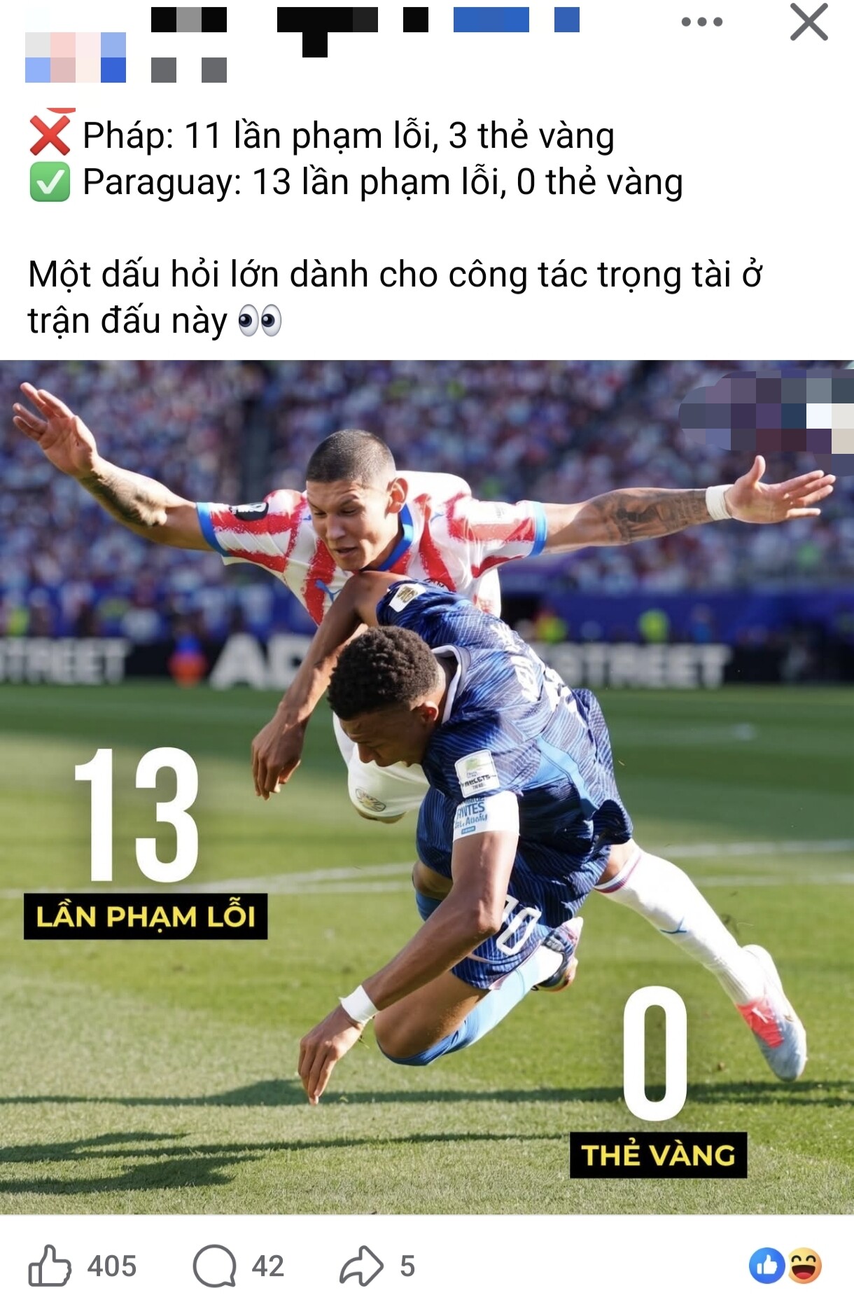 Paraguay 0 thẻ vàng, khó hiểu!?