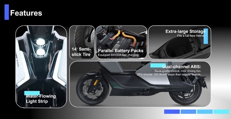 Xe máy điện giá 55 triệu: Có cruise control, camera lùi như xe ô tô - 3
