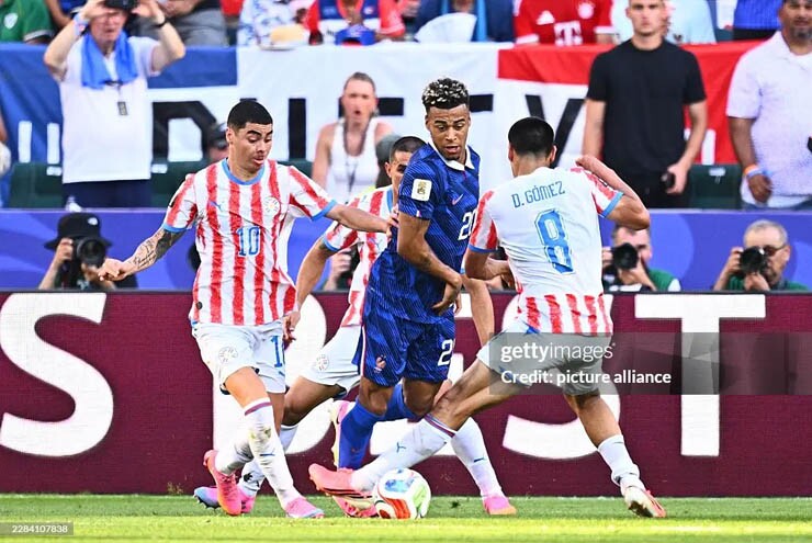 Trực tiếp bóng đá Paraguay - Pháp: Bỏ lỡ bàn thắng thứ 2 (World Cup) (Hết giờ) - 2