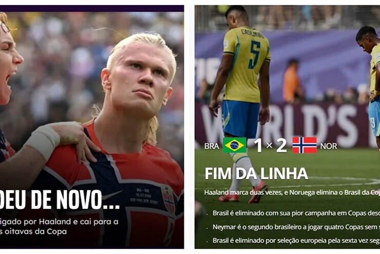 Truyền thông Brazil dội mưa chỉ trích vào Ancelotti, gọi Haaland là "sao chổi"