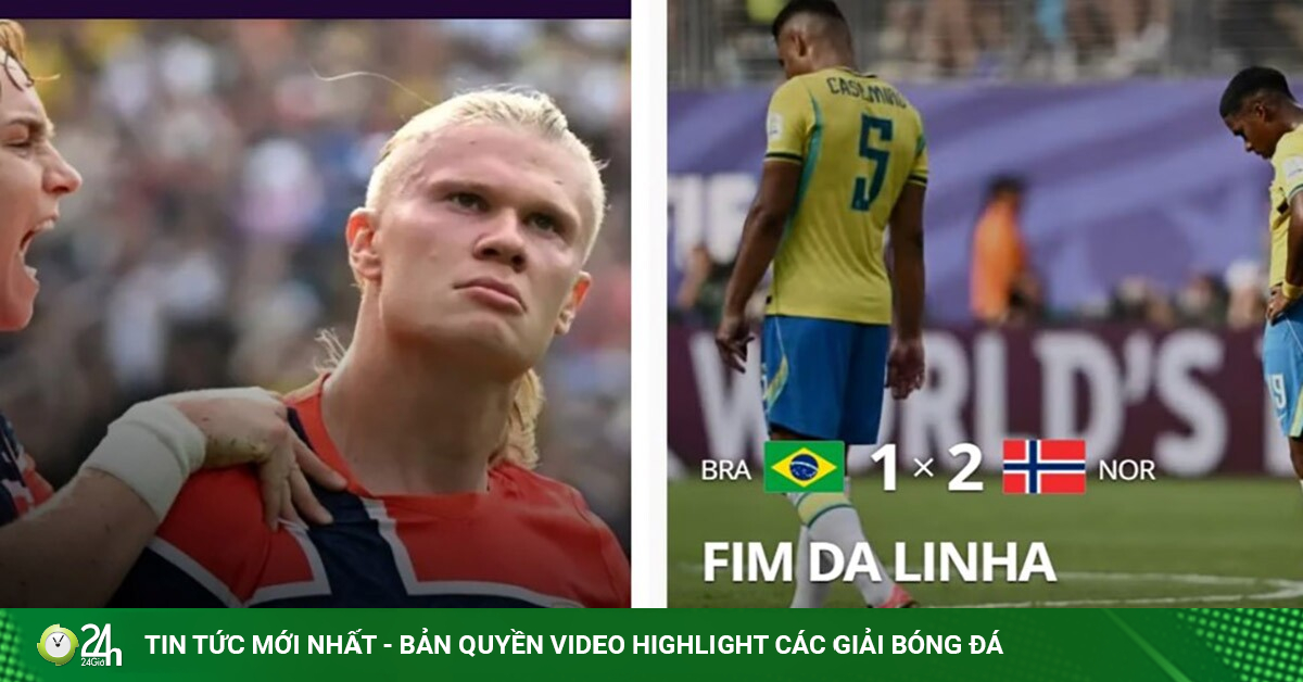 Truyền thông Brazil dội mưa chỉ trích vào Ancelotti, gọi Haaland là "sao chổi"