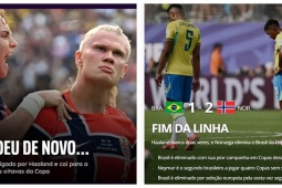 Truyền thông Brazil dội mưa chỉ trích vào Ancelotti, gọi Haaland là "sao chổi"