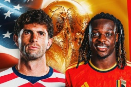 Trực tiếp bóng đá Mỹ - Bỉ: Chờ bất ngờ lớn xuất hiện (World Cup)
