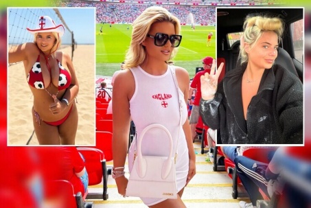 Người mẫu "ảnh nóng" bị nhiều cầu thủ Anh đang dự World Cup gạ gẫm, tán tỉnh