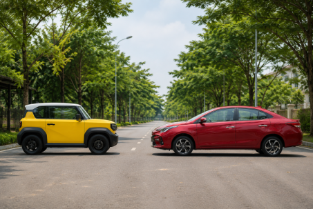 Nghịch lý ô tô Việt: Khi xe điện mini "vét" khách mua xe lần đầu của Sedan hạng B
