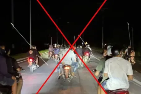Khởi tố vụ hàng chục đối tượng mang giáo mác, nẹt pô đại náo khu vực hồ Đại Lải