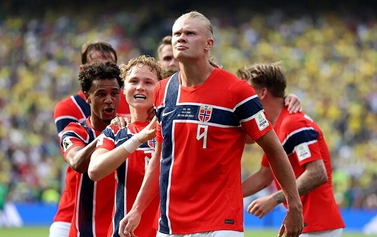 Haaland đã ghi bàn trong cả 4 lần ra sân của mình tại World Cup năm nay