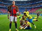 Haaland lập cú đúp “đỉnh cao đời người” ở World Cup, Brazil - Neymar ghi bàn cay đắng phút 90+10