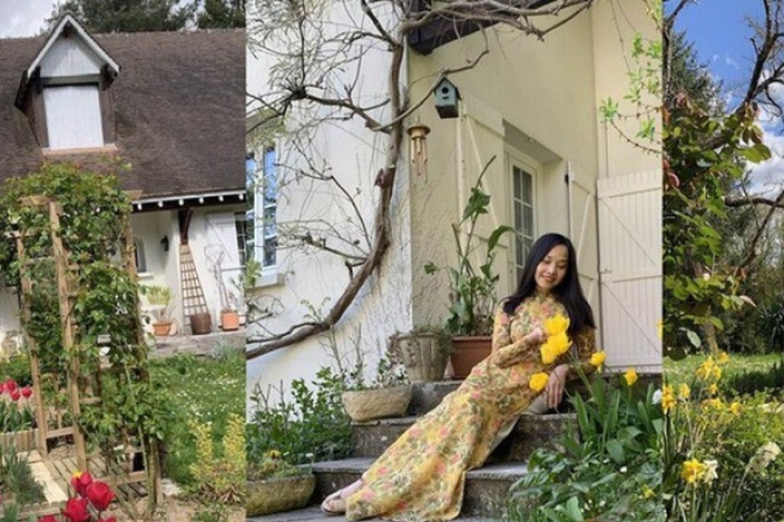 Nữ NSƯT biến mất khỏi showbiz Việt 20 năm giờ sống trong biệt thự 4.000m2 ở ngoại ô nước Pháp, đẹp như cổ tích