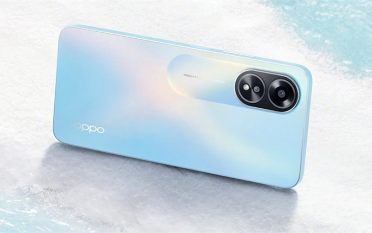 Oppo A18 nổi bật nhờ thiết kế Oppo Glow đẹp mắt. Ảnh: Oppo