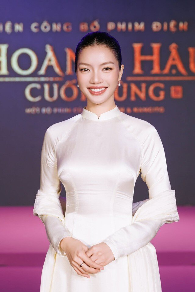 Chân dung Á hậu 'ăn chay trường' đóng vai Hoàng Thị Cúc trong 'Hoàng hậu cuối cùng' - 2