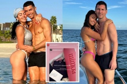 Bạn gái Ronaldo bất ngờ gửi quà cho vợ Messi giữa World Cup