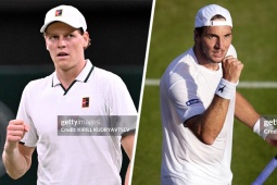 Trực tiếp tennis Sinner - Struff: Số 1 thế giới coi chừng "ngựa ô" (Wimbledon)