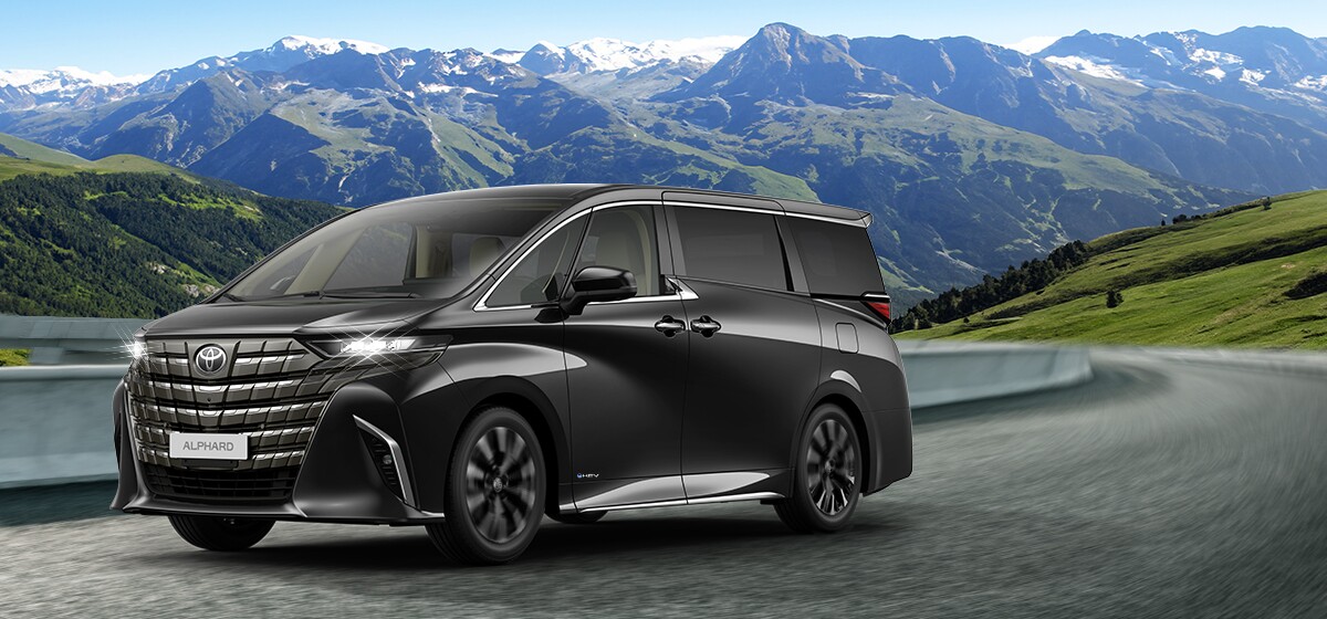 Alphard HEV.