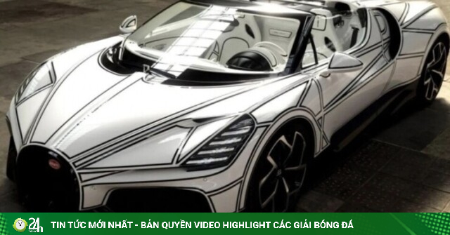 Chiêm ngưỡng siêu xe Bugatti độc bản "xương bằng sứ" có 1-0-2 trên thế giới