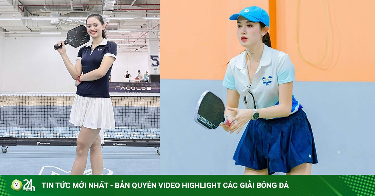 Hoa khôi bóng chuyền Thu Hoài vô địch pickleball, Á hậu Huyền My rạng rỡ dù phải "tắm sớm"