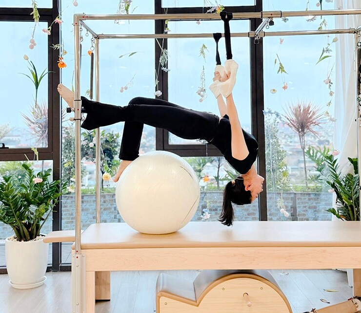 Hoa khôi bóng chuyền giữ thói quen tập thể thao sau khi giải nghệ