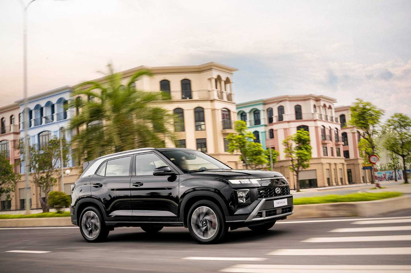 Hyundai Creta được ưu đãi tối đa 79 triệu đồng trong tháng 7/2026. Ảnh: HTV
