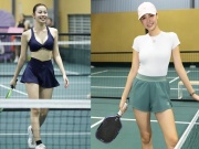 Dàn người đẹp nóng bỏng tung hoành giải pickleball toàn sao, siêu mẫu Kỳ Hân có danh hiệu