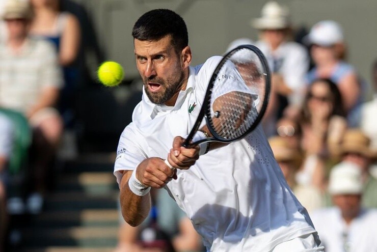 Video tennis Aliassime - Djokovic: Kịch chiến hơn 5 tiếng, hẹn đấu Sinner (Wimbledon)