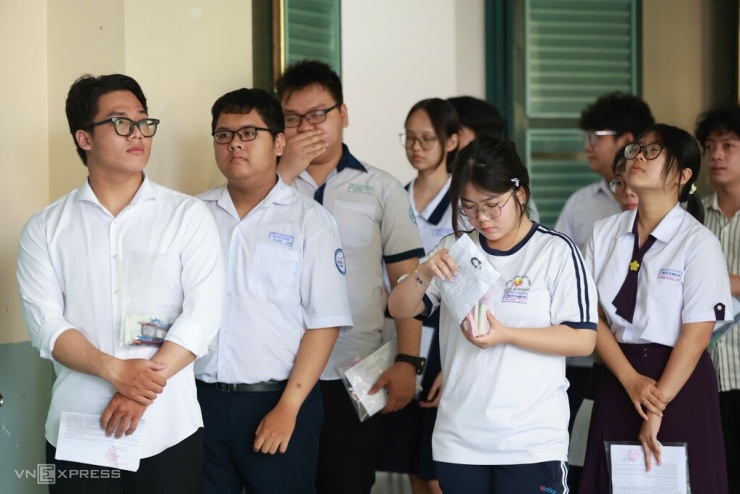 Học sinh thi tốt nghiệp tại TP HCM, tháng 6/2026. Ảnh: Quỳnh Trần