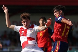 Video bóng đá U19 Tây Ban Nha - U19 Croatia: Lợi thế mong manh (U19 EURO)