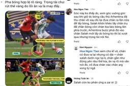 Dân mạng "mổ xẻ" tình huống cuối trận Argentina - Ai Cập, bảo vệ Lionel Messi và đồng đội