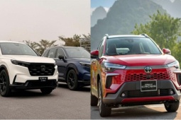 So kè bộ đôi Honda CR-V e: HEV và Toyota Corolla Cross Hybrid