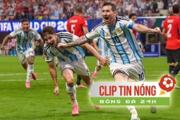 Messi giúp Argentina thắng trận cầu lịch sử ở World Cup (Clip tin nóng)
