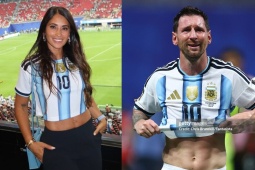 Messi rơi nước mắt vì kỳ tích World Cup, vợ đẹp đăng thông điệp gây xúc động