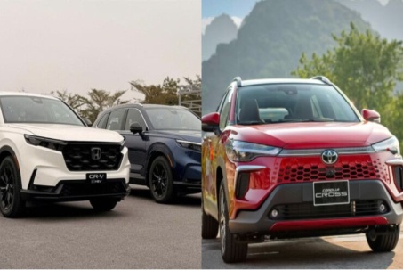 So kè bộ đôi Honda CR-V e: HEV và Toyota Corolla Cross Hybrid